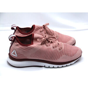 Reebok Print Smooth 2.0 ULTK Running Shoes Women Size 10 Pink Red Training Gym